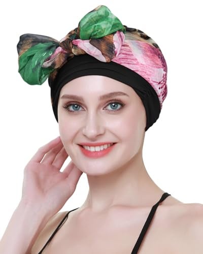 FocusCare Chemo Turbans Print Scarves DIY Easy Tie Cancer Headwear Bandana Hats - Image 2