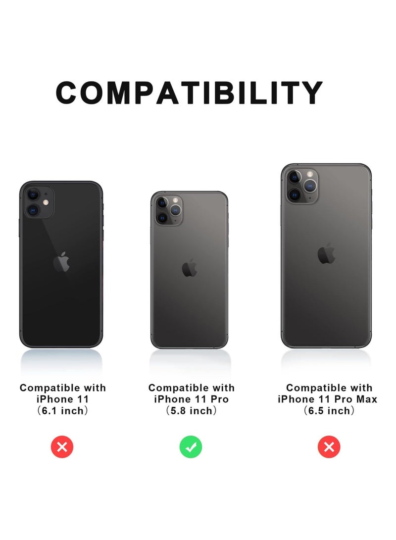 Compatible with iPhone 11 Pro clear Phone Case, Ultra-Thin Anti-Fall Anti-Scratch Anti-Yellow Silicone Protective Cover, for Magsafe Charger, Transparent 5.8 inch  - Image 4