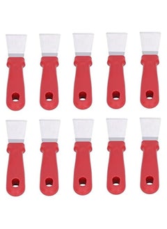 10Pcs Defrosting Shovel Efficient washing avoid Slip Handle Hanging Hole Ice Scraper Deicing Tool for Kitchen(red), Fridge Freezer De Icer Ice Scraper, Fridge Freezer De Icer Ice Scraper, 10Pcs Def