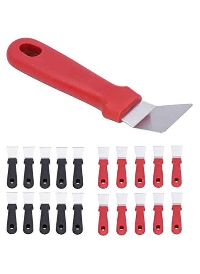 Generic - 10Pcs Defrosting Shovel Efficient washing avoid Slip Handle Hanging Hole Ice Scraper Deicing Tool for Kitchen(red), Fridge Freezer De Icer Ice Scraper, Fridge Freezer De Icer Ice Scraper, 10Pcs Def - Image 1