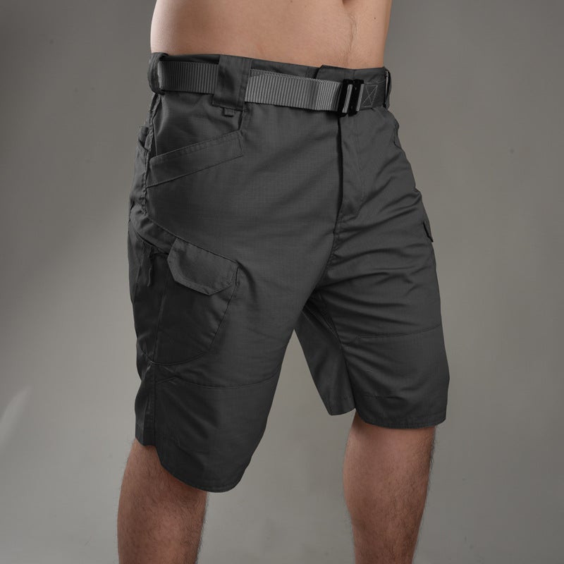 Cross-border manufacturers directly supply Archon IX7 tactical shorts improved version of urban outdoor overalls shorts tactical pants Khaki M - Image 3