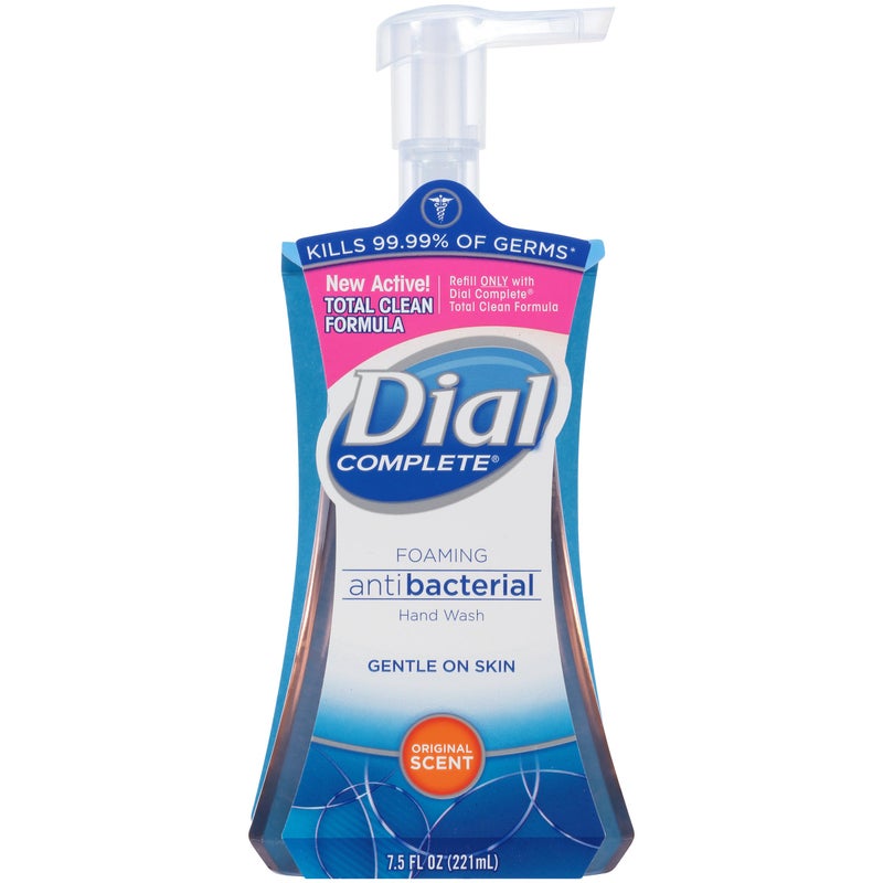 Dial Complete Antibacterial Foaming Hand Wash Original 75 Fluid Ounces