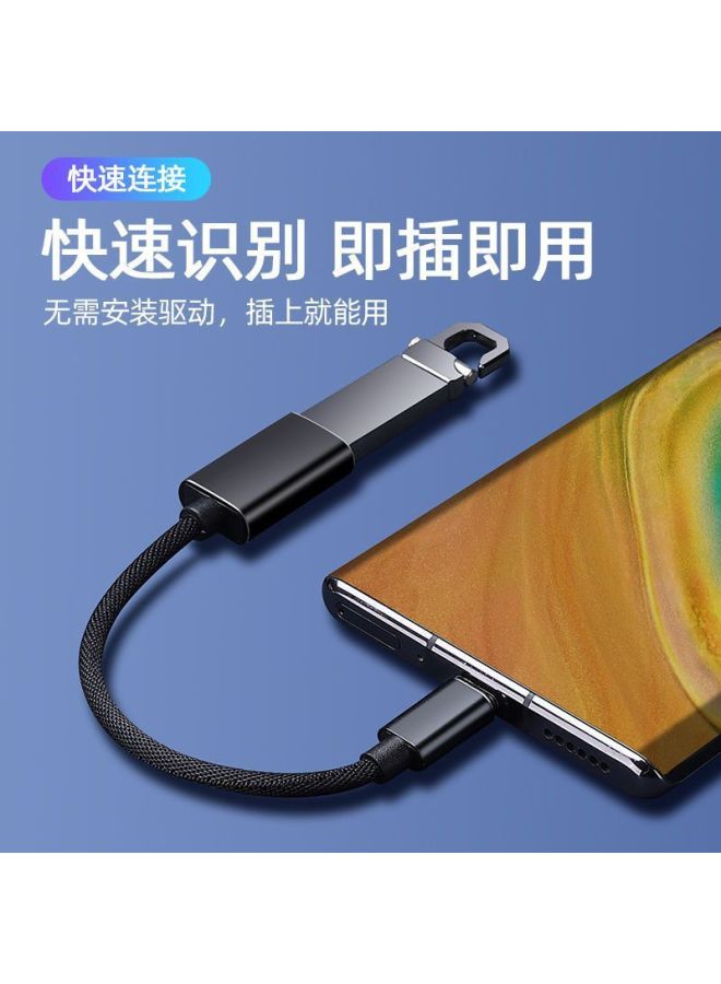 Otg Adapter Typec To Usb3.0 Data Cable Android Interface Converter Suitable For Huawei Apple Ipad Flat - Image 2