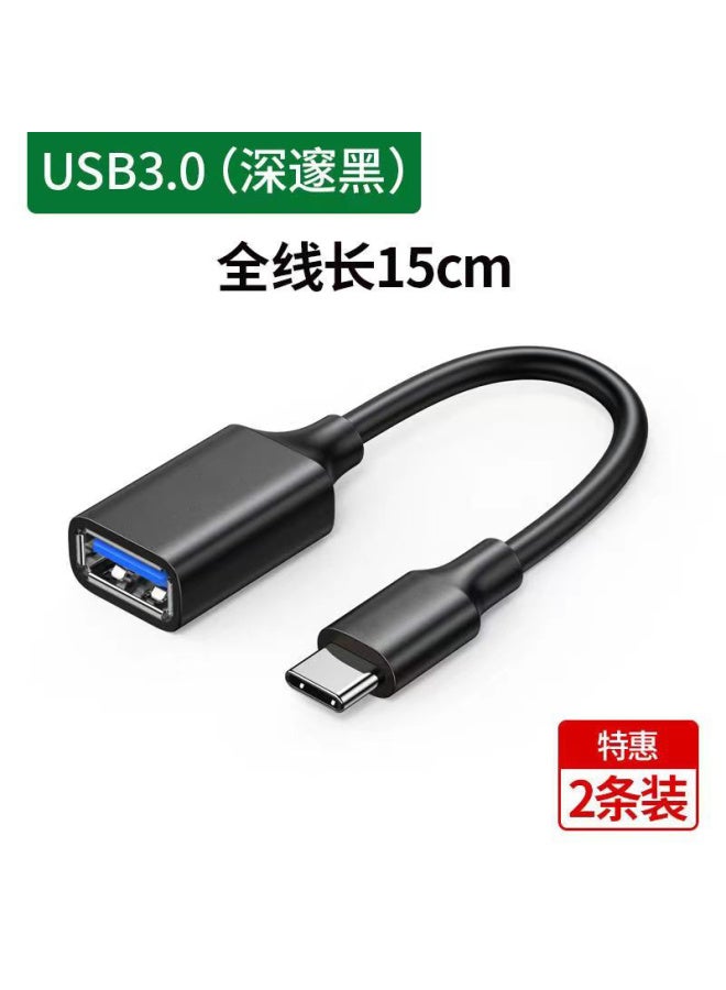 Otg Adapter Typec To Usb3.0 Data Cable Android Interface Converter Suitable For Huawei Apple Ipad Flat - Image 1
