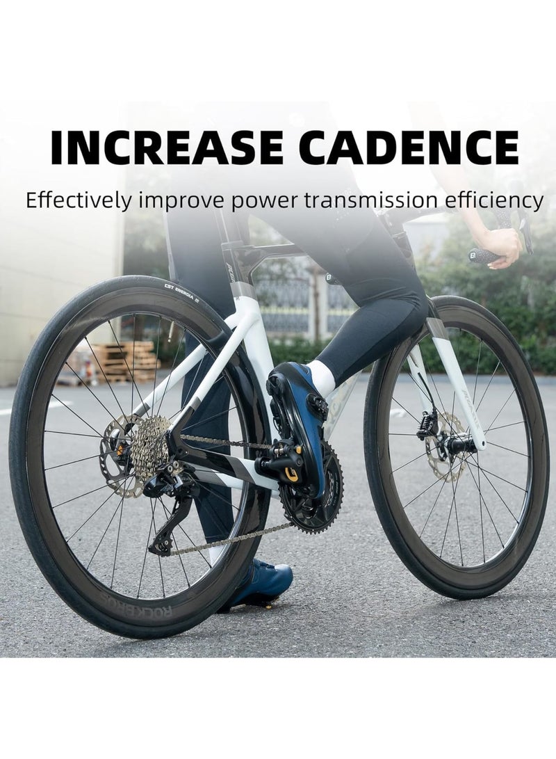 Barakah Bike Cleats Compatible with Shimano SPD Pedal Cleats, 6 Degrees Float for Indoor Cycling and Mountain Biking, Easy Release Design for Smooth Engagement and Efficient Power Transfer, Durable (Black) - Image 2