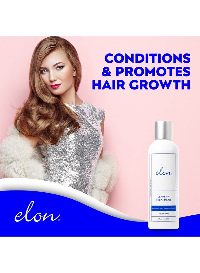 Elon Thinning Hair Leavein Hair Treatment Revitalizing Scalp Treatment For Hair Loss Hair Growth Treatment For Women Scalp Conditioner Suitable For All Hair Types (6.7Oz) - Image 4