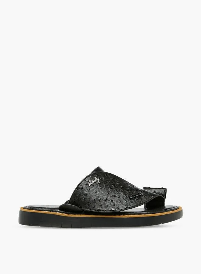 Al Waha Men Toe Loop Detail Arabic Sandals