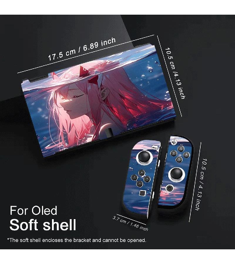 غلاف واقٍ لجهاز Switch 2 من مادة TPU - مقاوم للصدمات والخدوش، خفيف الوزن، مثالي للسفر للألعاب - Image 5