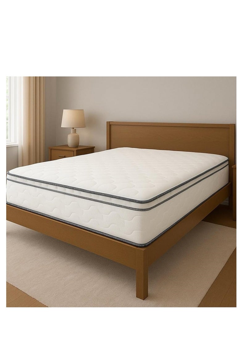 HOME GENIE Homegenie Comfy Soft Bonnell Spring Mattress Queen Size (160Cm X 200Cm)