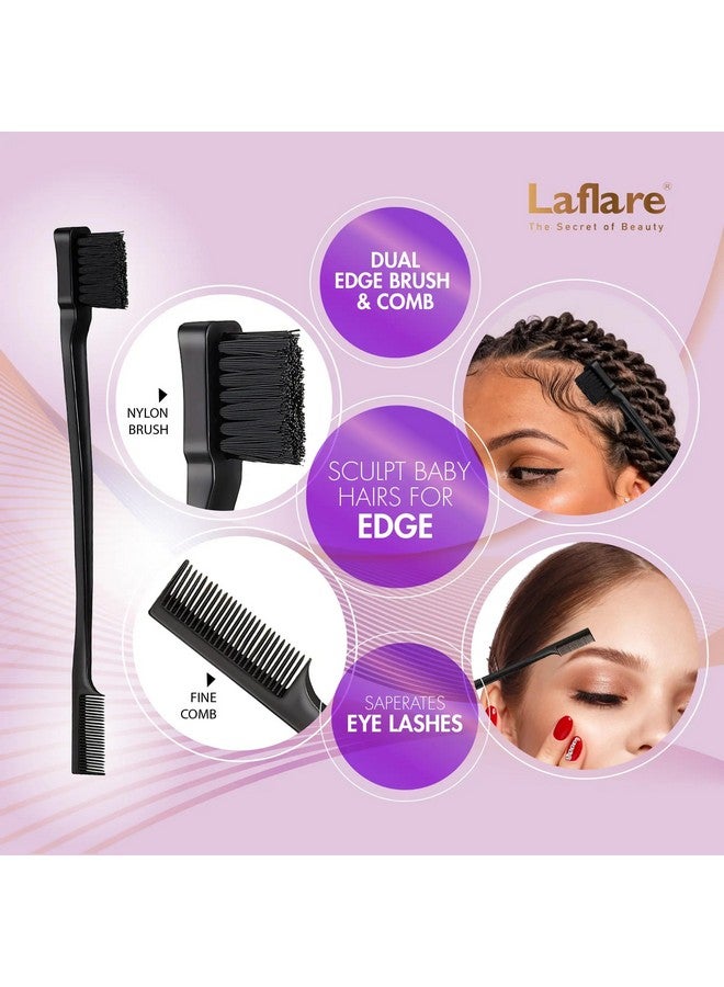 Laflare Braiding Rack For Hair With Comb Set & Braid Gel Wristband & Hair Clip Hair Rack (Hair Extension Holder With 60 Pegs ) With Hair Braiding Accessories (Ppcom2) - Image 4