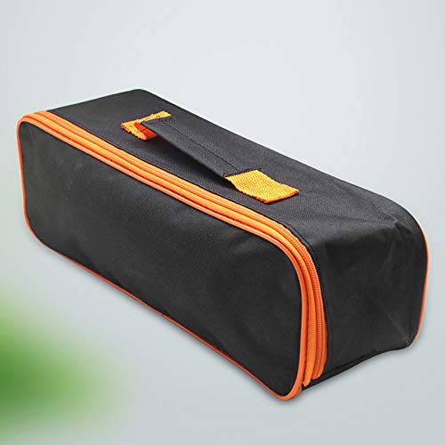 Tookie Vacuum Cleaner Tool Bag, Car Cleaner Storage Bag Portable Pouch Car Vacuum Cleaner Tool Bag Zipper Closure Storage Case Durable(Black,Size:36.5 x 11 x 13 cm) - Image 5