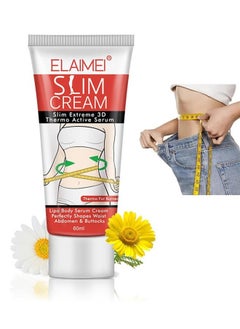 Slim Cream For Women, Fat Burner Sweat Cream-Slimming Cream For Belly, Waist And Thighs, Abdomen, Buttocks, Firming Cream- Goodbye Cellulite For Women Weight Loss Fast 60ml