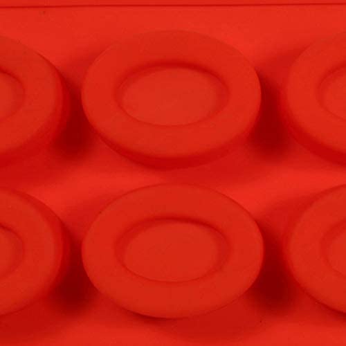 MoldBerry Silicone Soap Mold – 6 Cavity Oval & Pear Shaped Mould for Homemade Soaps, Bath Bombs & More (Multicolor – PK1) - Image 3