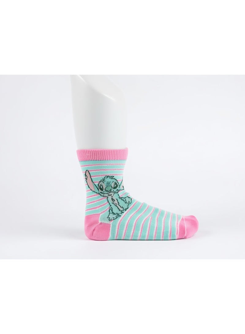 Lilo & Stitch 3 PAIRS | STITCH ANKLET SOCKS 78% COTTON| 18% POLYESTER | 4% ELASTANE - Image 5