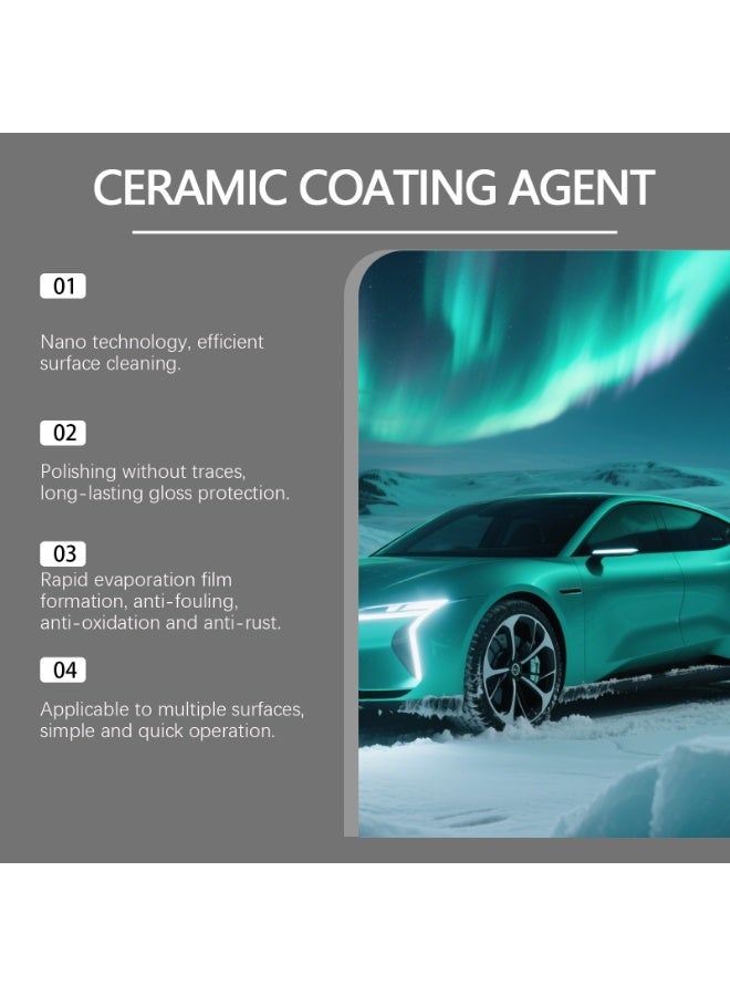 Homonth Car Paint Care Agent Waxing, Polishing, Maintenance, Dirt-Resistant Protective Coating, Shiny and Smooth Care Agent - Image 3