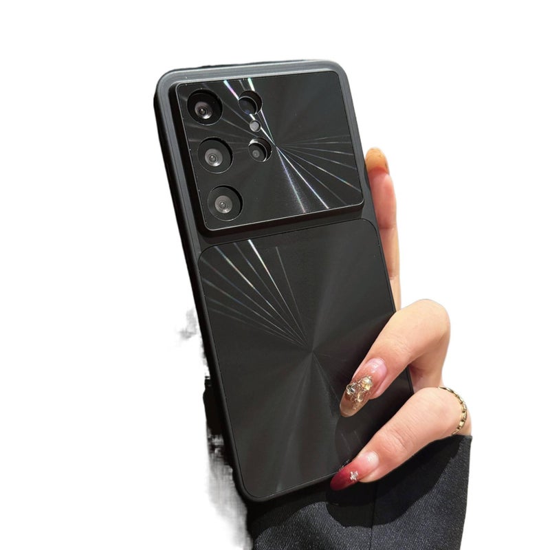 غطاء واقي | أسود | Acrylic | حماية من السقوط | مقاوم للصدمات لـ Samsung S25 Ultra / Samsung S25 - Image 1