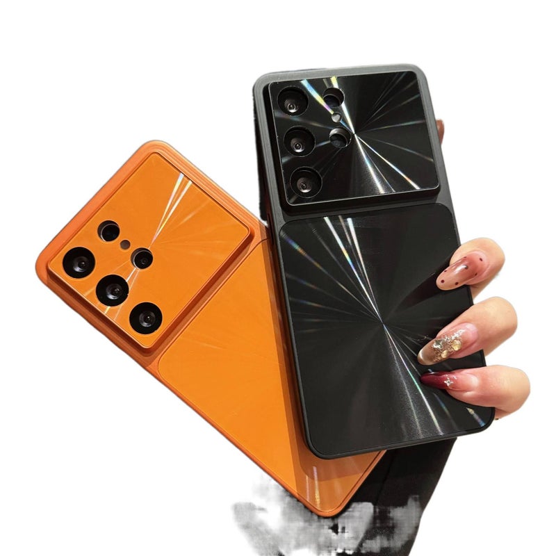 غطاء واقي | أسود | Acrylic | حماية من السقوط | مقاوم للصدمات لـ Samsung S25 Ultra / Samsung S25 - Image 4