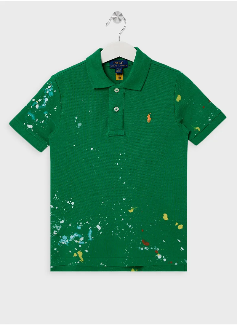 POLO RALPH LAUREN Ss Kc-Knit Shirts-Polo Shirt