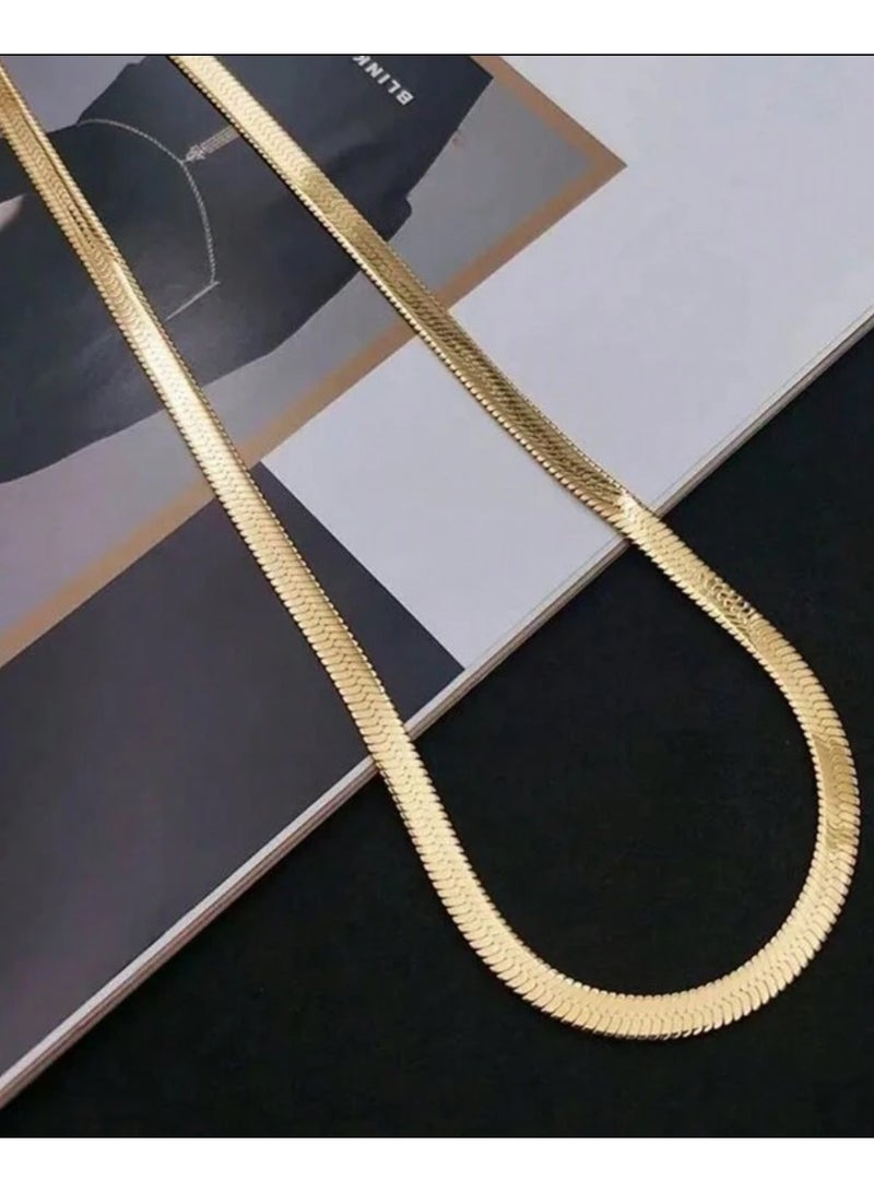 Jewelry 4You Stainless Steel Gold Plated Necklace For Women - Image 2