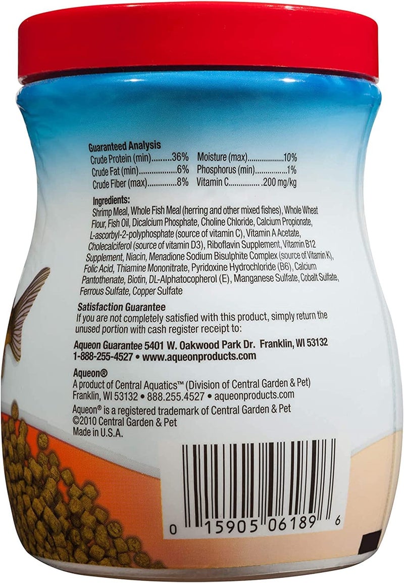 Aqueon (3 Pack) Aqueon Shrimp Pellets Fish Food, 6.5 Ounces Each - Image 2