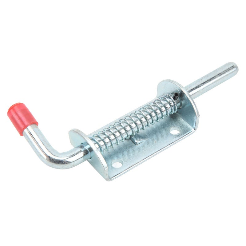 Trailer Spring Pin Latch Iron Galvanized 10mm Diameter Barrel Bolt Latch for Trailers RVs Caravans - Image 2