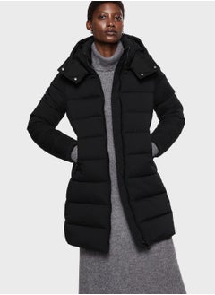 Zip Through Puffer Jacket