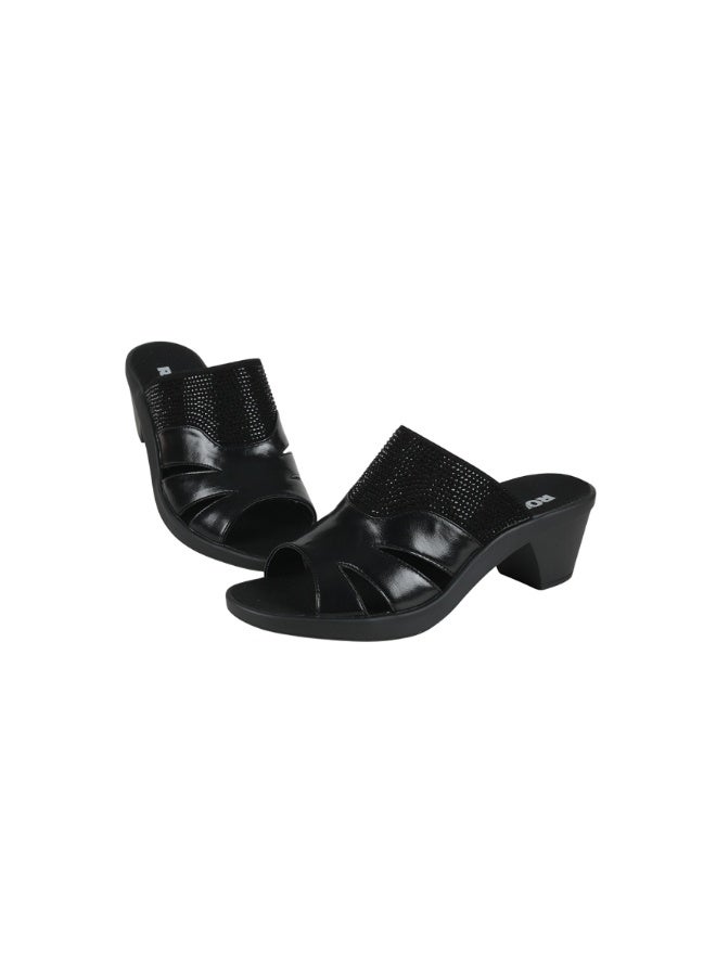 ROMIKA 117-399 Romika Ladies Block Heel Sandals 30501 Black - Image 2