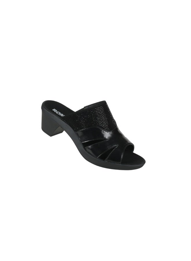 ROMIKA 117-399 Romika Ladies Block Heel Sandals 30501 Black - Image 1