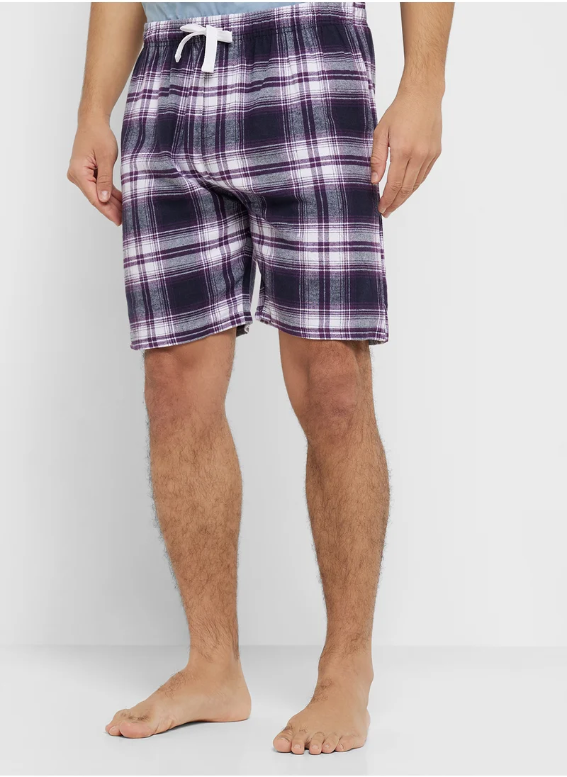 Seventy Five T-Shirt & Check Shorts