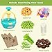 TingingYuli Arts and Crafts Kit for Kids Ages 48Flower Bouquet ToysDIY Flower Market ToysBuild Your BouquetEducational Christmas Birthday Easter Gifts for 3 4 5 6 7 8 9 Year Old GirlsBlue - Image 4