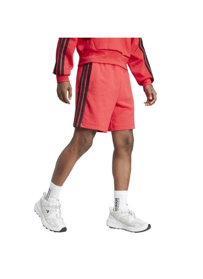 Adidas adidas M 3S FT SHO Red Training SHORTS for Men - 2XSS