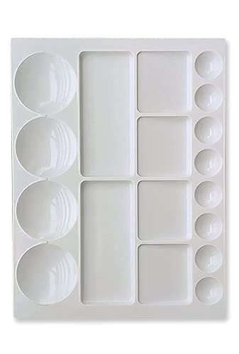 FIRST CLICK" Art 18 Deep Wells 501 Rectangle & Rounded Shaped Color Palette Size 24.8cms X 34.2cms (Big Sized) - Image 2