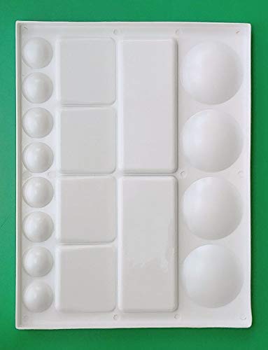 FIRST CLICK" Art 18 Deep Wells 501 Rectangle & Rounded Shaped Color Palette Size 24.8cms X 34.2cms (Big Sized) - Image 3