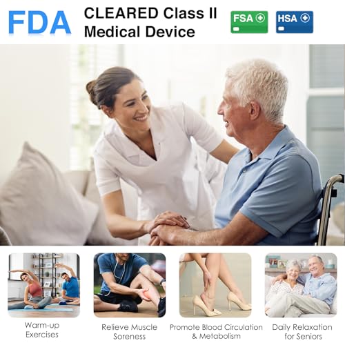 TGS Leg Massager for Circulation and Pain Relief FSA Thigh Compression Boots Professional Calf Recovery Compression System Full Leg Circulation Machine Reduces Muscle Fatigue for AthletesSeniors - Image 5