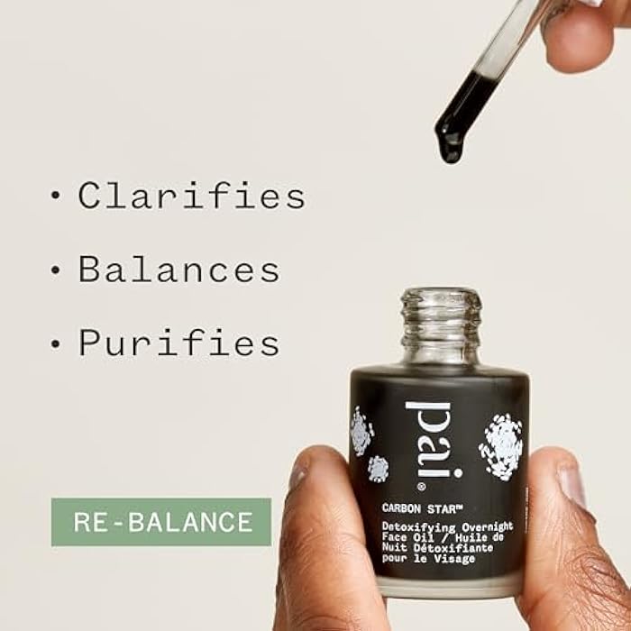 Pai Skincare - Organic Carbon Star Detoxifying Overnight Face Oil | Natural, Vegan, Sensitive Skincare (Travel, 0.34 fl oz | 10 ml) - Image 4