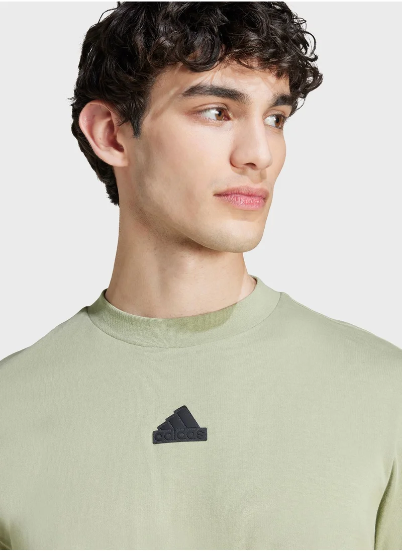 Adidas Future Icon 3 Stripe T-Shirt