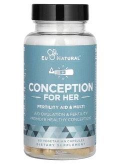 Eu Natural Conception For Her Fertility Aid & Multi 60 Vegetarian Capsules 