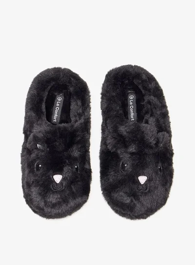 Le Confort Faux Fur Slip-On Bedroom Mules
