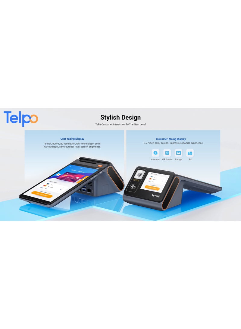 Telpo Desktop Smart POS Terminal M8 - Image 2
