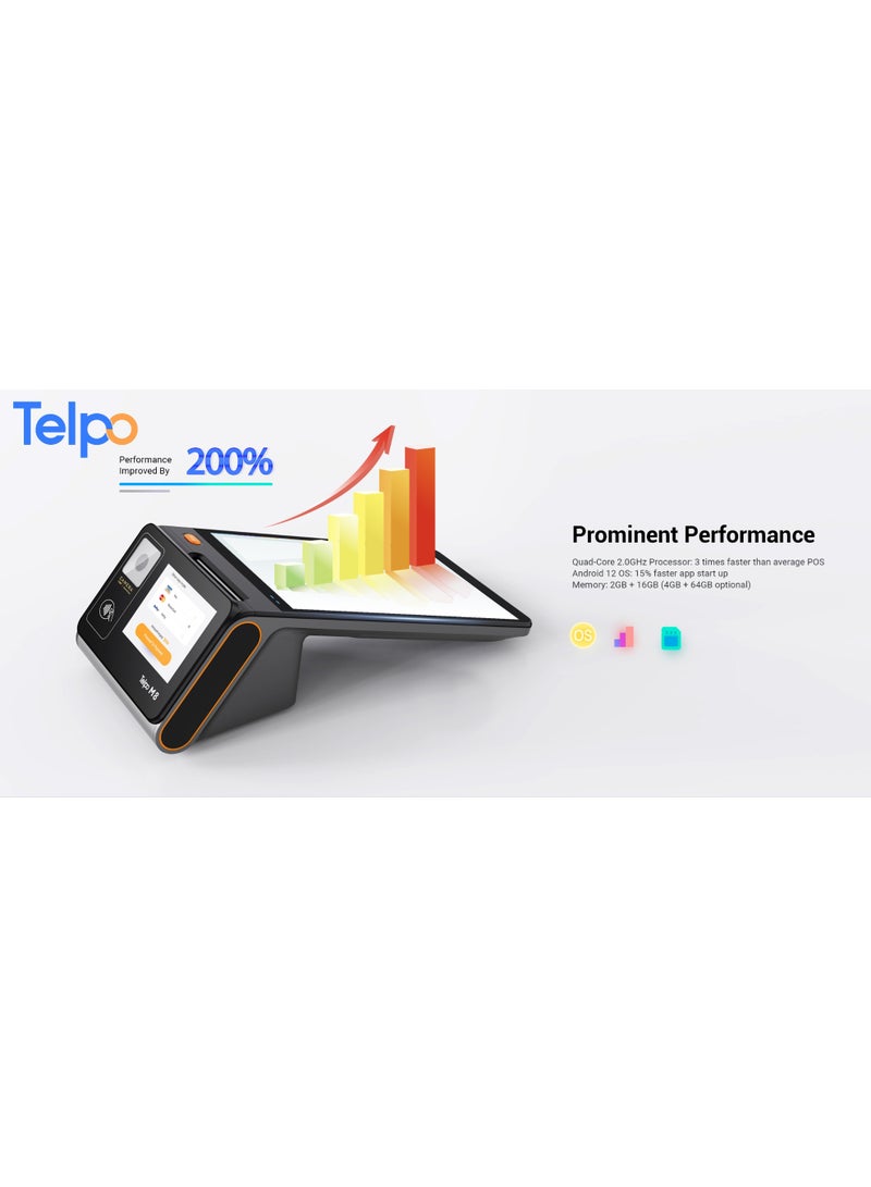 Telpo Desktop Smart POS Terminal M8 - Image 3