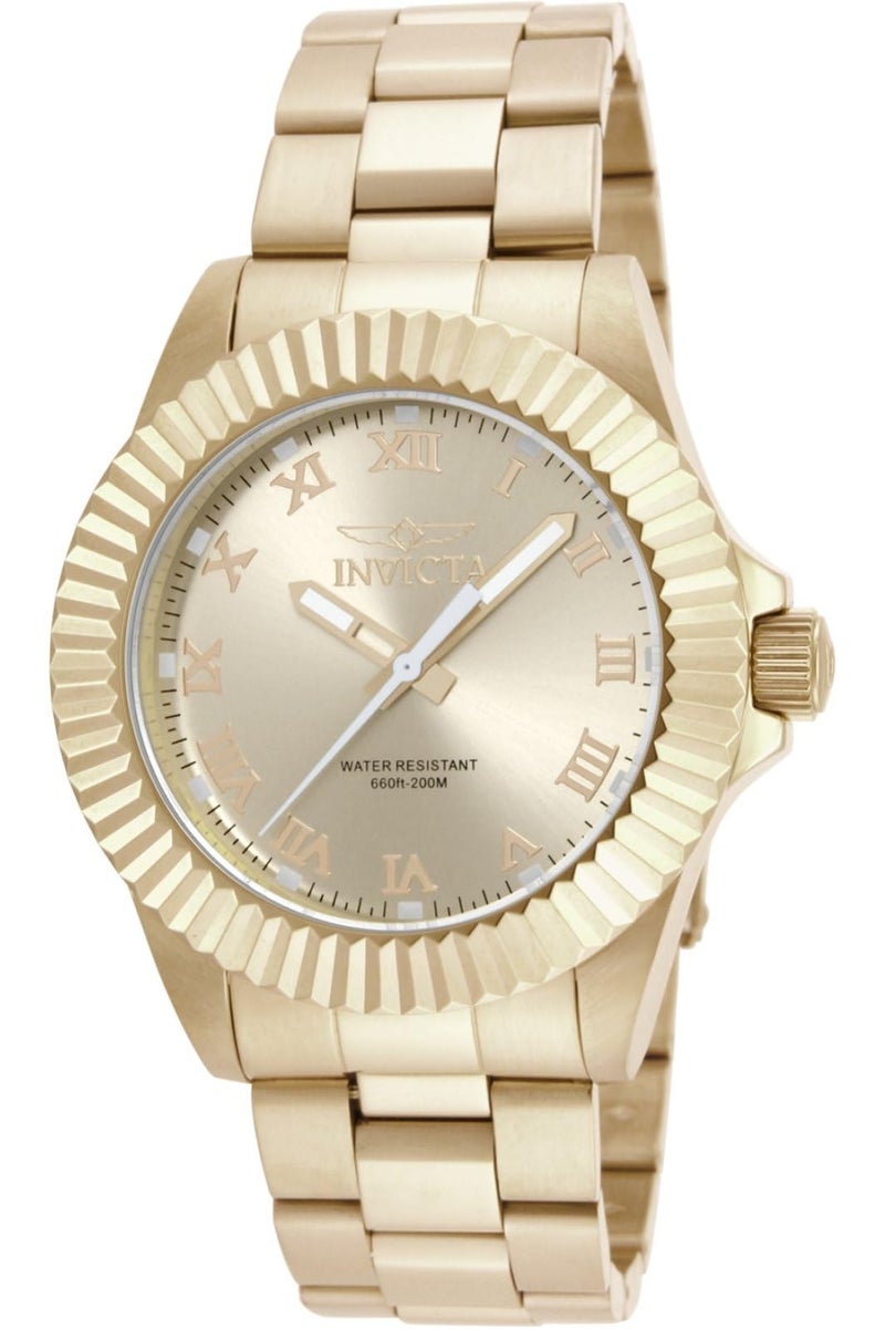 Invicta Men's 16739 Pro Diver Analog Display Swiss Quartz Gold Watch - Image 1