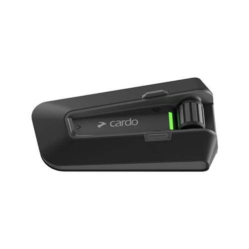 Cardo Packtalk Neo Motorcycle Helmet Communication Intercom System, Single Pack, Black - Image 1