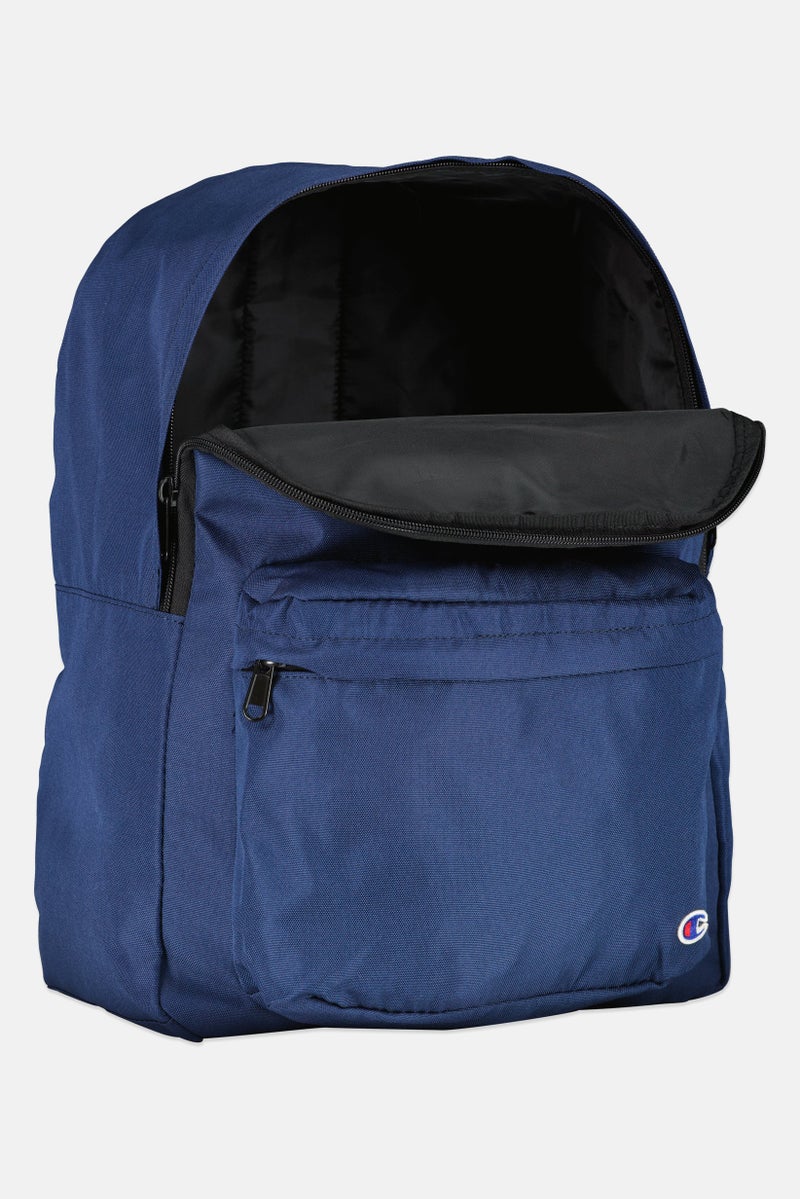 Champion Men Brand Logo Backpack, Navy - Image 3
