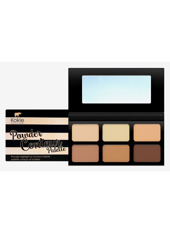 Kokie Kokie Cosmetics Powder Contour Kit, Universal, 0.96 Ounce  - Image 2