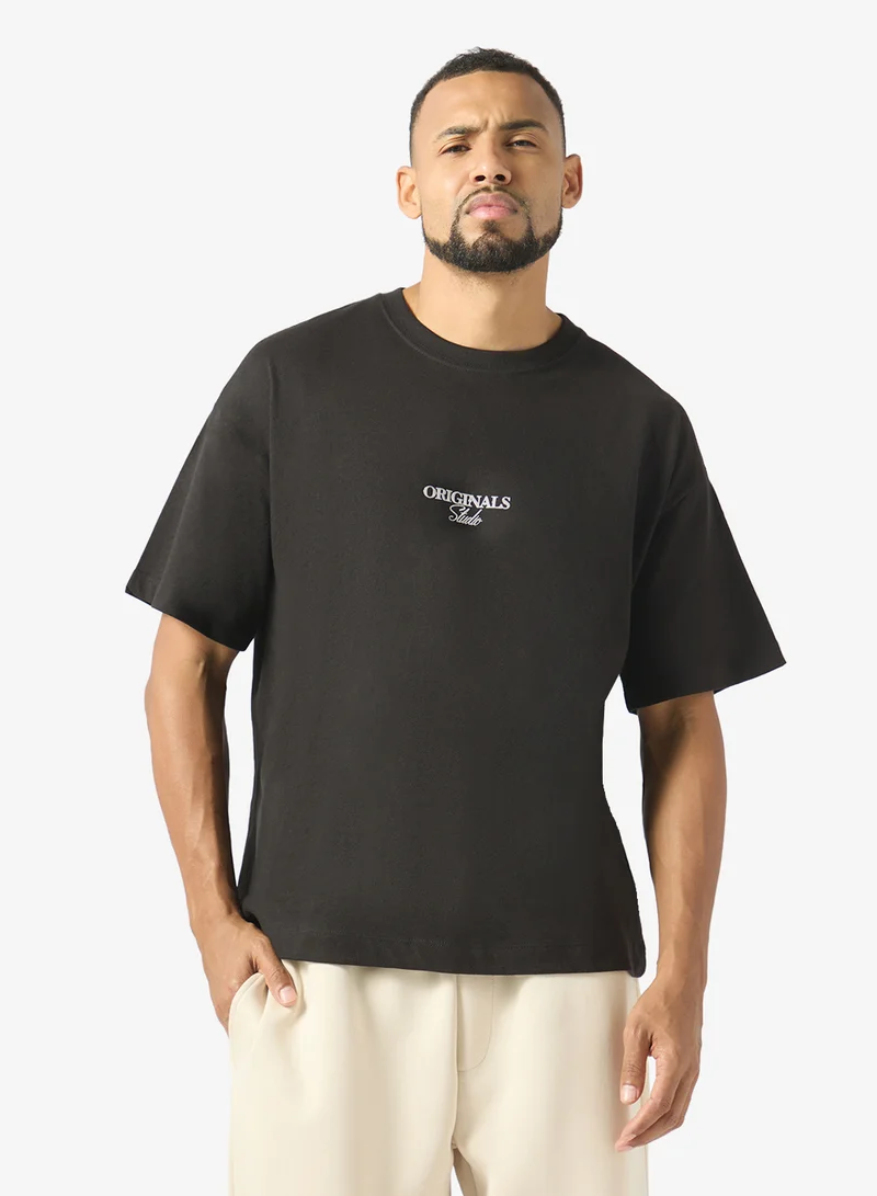 JACK & JONES Graphic Crew Neck T-Shirt