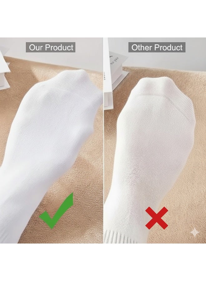 Tango 6 أزواج من جوارب الأطفال - للأولاد والبنات - جوارب كاحل رياضية للأطفال - شبكة ناعمة وقابلة للتنفس - زي مدرسي للأطفال - Image 5