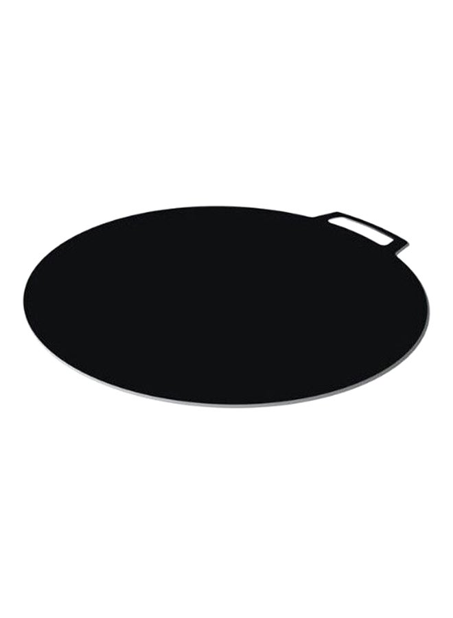 Royalford Non-Stick Flat Aluminium Tawa Black 15.2x18.1x0.2inch - Image 1