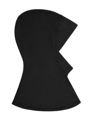 PAROPKAR Pieces Modal Hijab Cap Adjustable Muslim Stretchy Turban Full Cover Shawl Undercap Full Neck Coverage for Girls Women (Black) - Image 1
