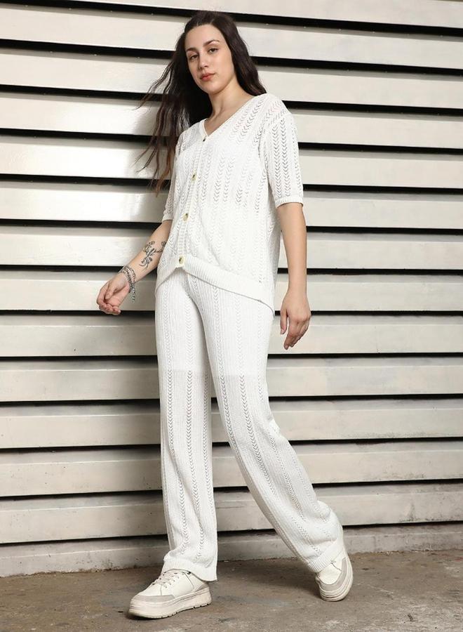 هاي ستار طقم بلوزة وسروال قصير بأكمام قصيرة من هاي ستار - Image 5