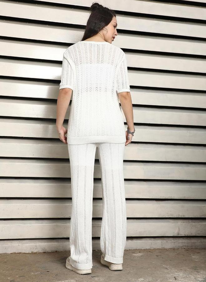 هاي ستار طقم بلوزة وسروال قصير بأكمام قصيرة من هاي ستار - Image 3